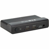 Tripp Lite by Eaton U315-2X4 USB Switch - USB Type C - 640 MB/s - Notebook, Desktop, Printer, Keyboard, Mouse, Flash Drive, Hard Drive - Desktop - 6 USB Port(s)