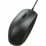 Rocstor Premium M10 USB Wired Optical Mouse - 1200 dpi - Full-size Mouse - Optical - Cable - Black - USB - 1200 dpi - Scroll Wheel - 3 Button(s) - Symmetrical