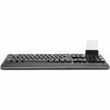 Rocstor KS18 Security USB Keyboard with Built-in Smart Card Reader -104 Keys - 104 Keys - QWERTY Layout - Smart Card Reader - USB - Black