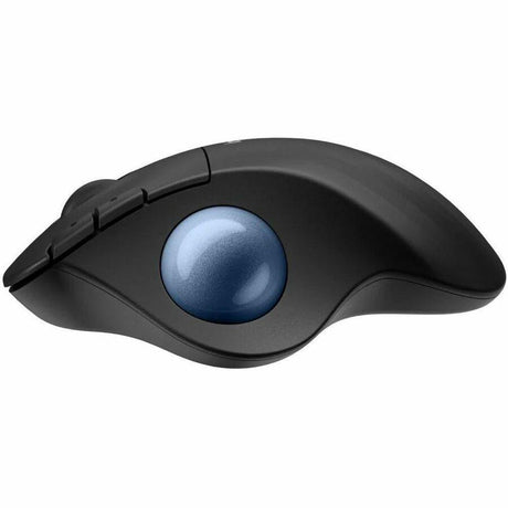 Logitech ERGO M575s Black + Blue Ball Wireless TrackBall Wireless Trackball (Off-white+Blue Ball)