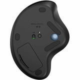 Logitech ERGO M575s Black + Blue Ball Wireless TrackBall Wireless Trackball (Off-white+Blue Ball)