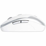 Manhattan MW6185 Wireless Optical USB Mouse - Full-size Mouse - Optical - Wireless - 32.81 ft - Radio Frequency - 2.40 GHz - White - USB Type A - 1600 dpi - Scroll Wheel - 6 Button(s) - Right-handed -