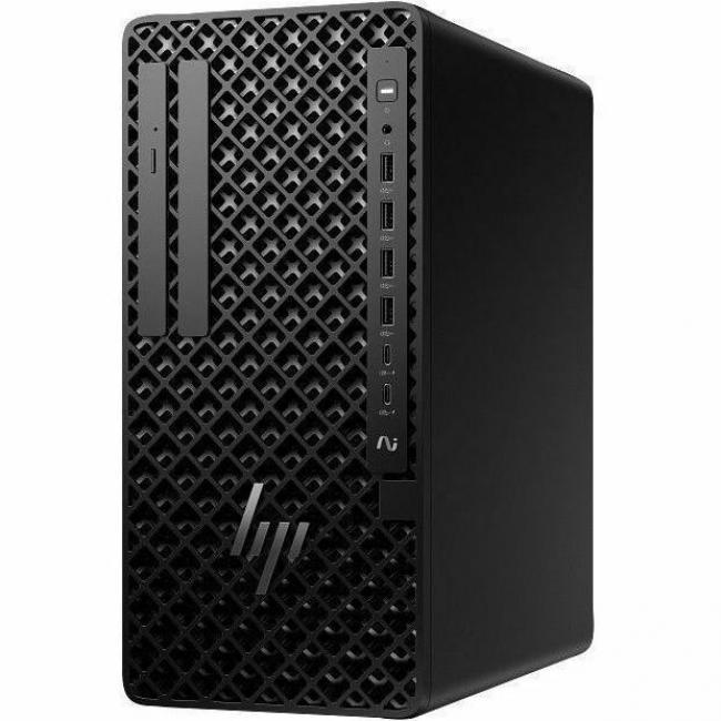 HP Z1 G1i Desktop Computer - Intel Core Ultra 7 265 - 32 GB - 1 TB SSD - Tower - Black - Intel Q870 Chip - Windows 11 Pro - Intel DDR5 SDRAM - English Keyboard - 500 W