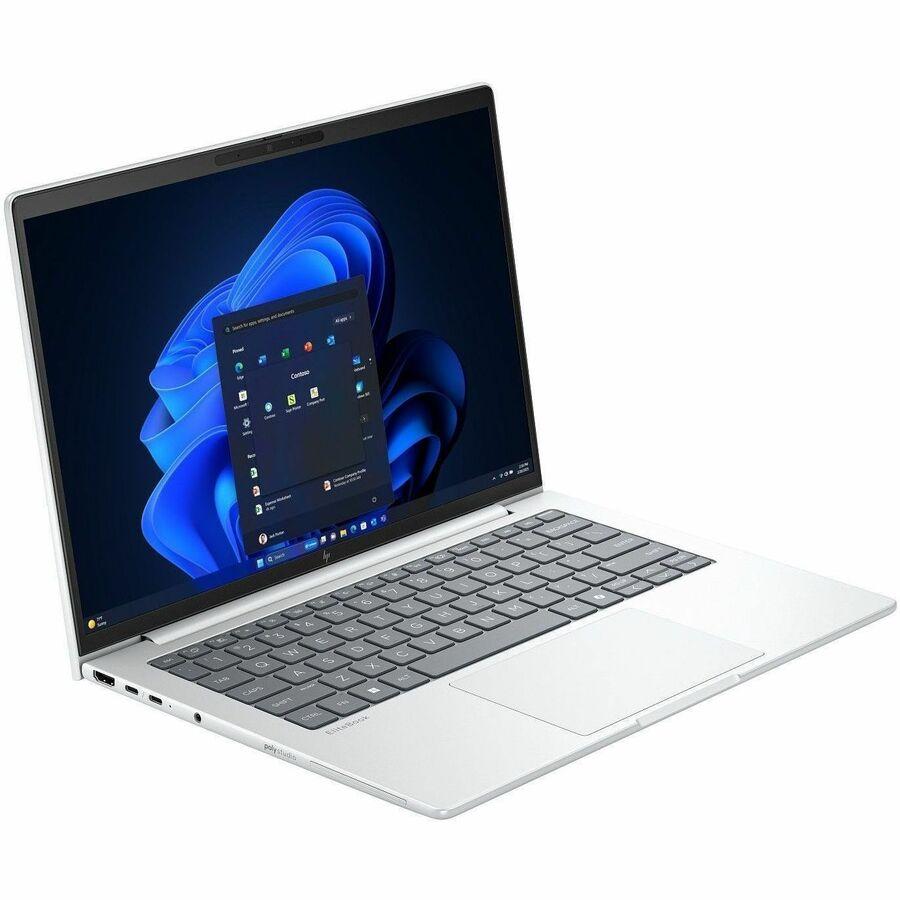 HP EliteBook 8 G1i 14 Notebook - Intel Core Ultra 7 255U - 16 GB - 512 GB SSD - Windows 11 Pro - Webcam - IEEE 802.11be Wireless LAN Standard   C2NL9UT#ABA