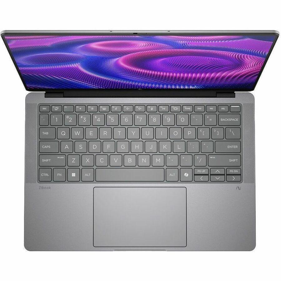 HP ZBook Ultra G1a 14 Touchscreen Mobile Workstation - 2.8K - AMD Ryzen AI MAX PRO 390 - 32 GB - English Keyboard - Meteor Silver - Smart Buy - AMD Chip - 2880 x 1800 - Windows 11 Pro - AMD Rade