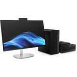 HP EliteDesk 8 G1i Desktop Computer - Intel Core Ultra 7 265T - vPro Technology - 16 GB - 256 GB PCI Express NVMe SSD - Mini PC - Jack Black - Intel Q870 Chip - Windows 11 Pro - Intel DDR5 SDRAM - Wi-