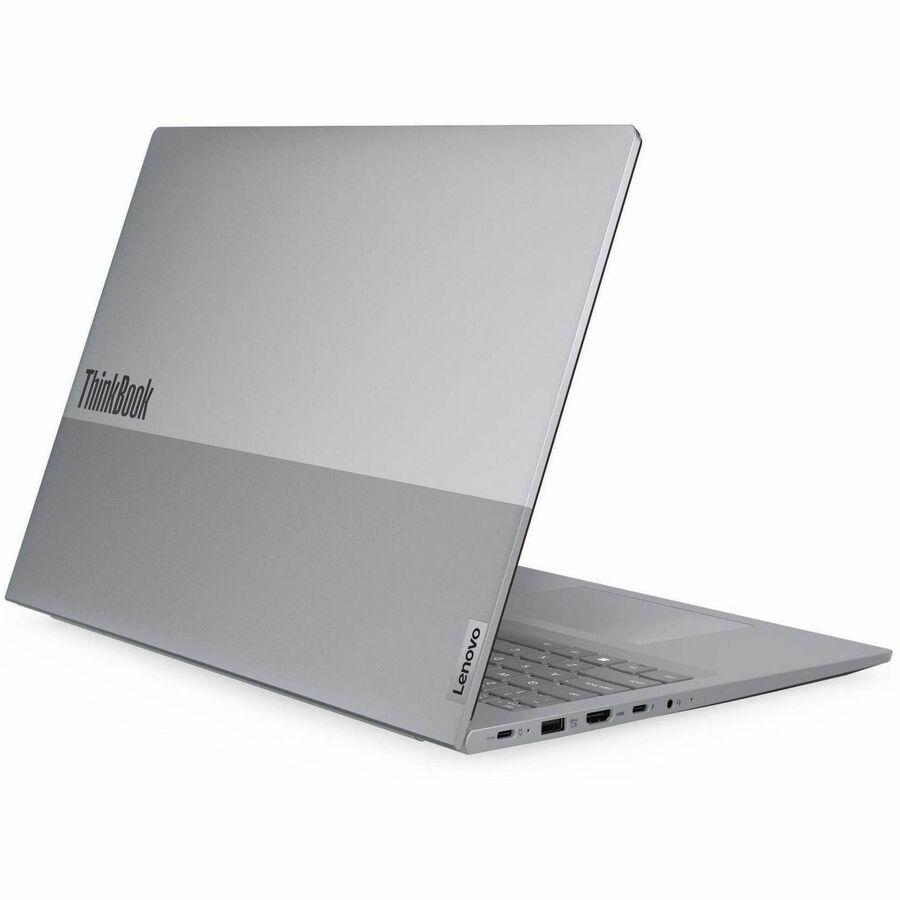 Lenovo ThinkBook 16 G9 IRL 21US0005US 16 Notebook - Intel Core 5 210H - 16 GB - 256 GB SSD - Windows 11 Pro - Webcam - Wi-Fi 6E - Gigabit Ethernet