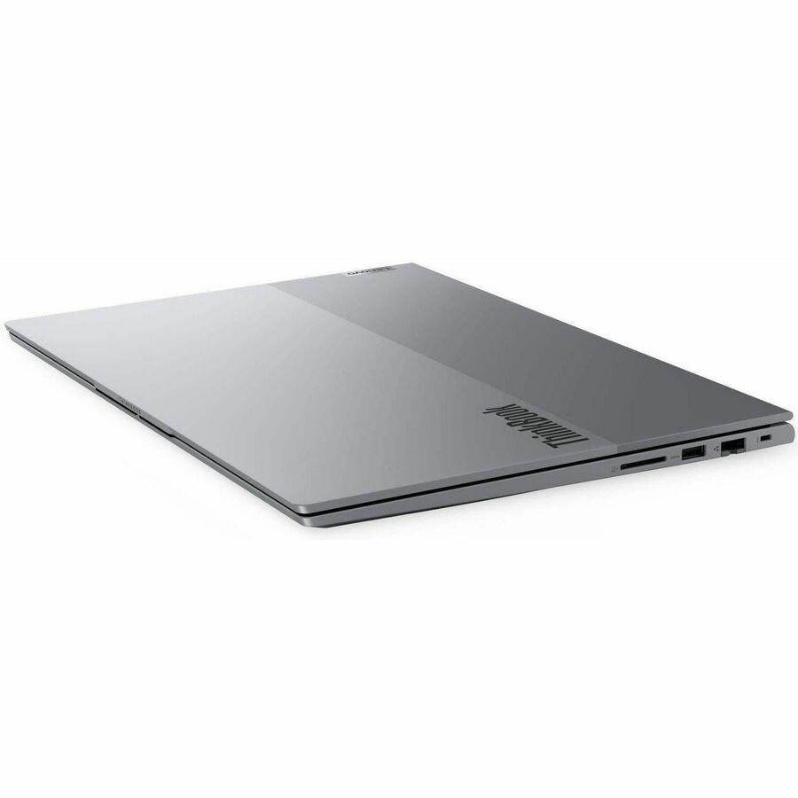 Lenovo ThinkBook 16 G9 IRL 21US0001US 16 Touchscreen Notebook - WUXGA - 120 Hz - Intel Core 7 2nd Gen 240H - 16 GB - 512 GB SSD - English Keyboard - Arctic Gray - Intel Chip - 1920 x 1200 - Wind