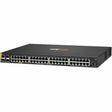 Aruba CX 6000 48p 10M/100M/1G Class4 PoE 4p SFP 1G 370W Switch - 48 Ports - Manageable - Gigabit Ethernet - 10/100/1000Base-T, 1000Base-X - 2 Layer Supported - 4 SFP Slots - 439 W Power Consumption -