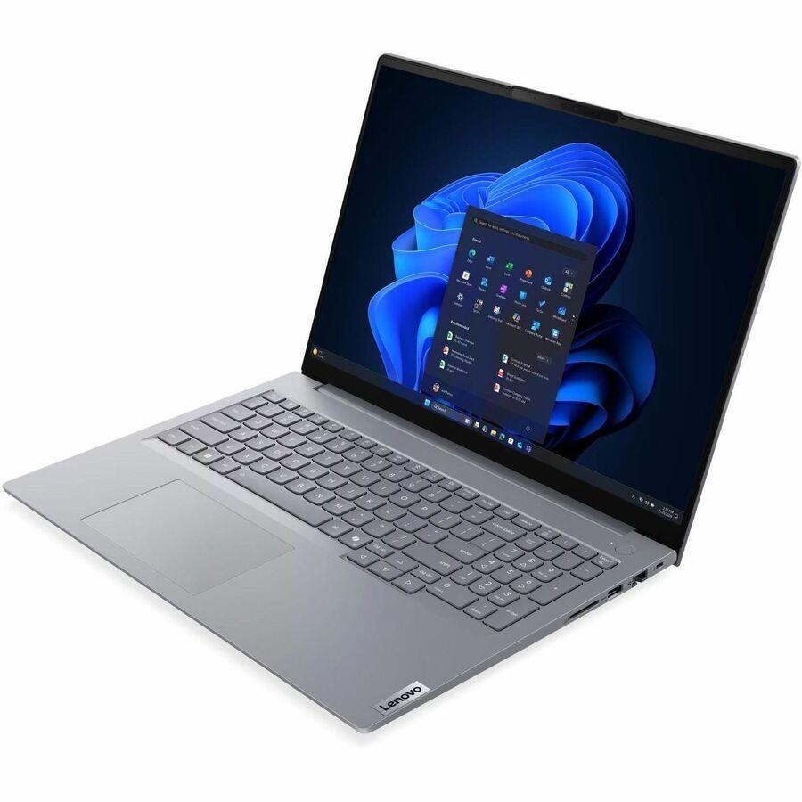Lenovo ThinkBook 16 G9 AHP 21UT0002US 16 Touchscreen Notebook - WUXGA - 120 Hz - AMD Ryzen 5 220 - 16 GB - 512 GB SSD - English Keyboard - Arctic Gray - AMD Chip - 1920 x 1200 - Windows 11 Pro -
