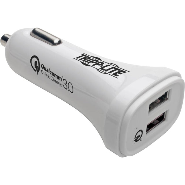 Tripp Lite U280-C02-S-QC3U USB Car Charger, Quick Charge - Dual USB-A 3.0, UL 2089 Certified