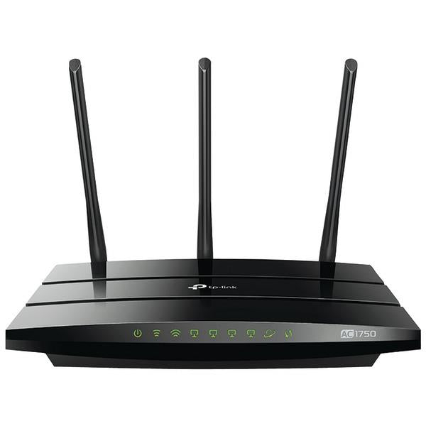 TP-LINK Archer C7 AC1750 Wireless Dual Band Gigabit Router - Wireless router - 4-port switch