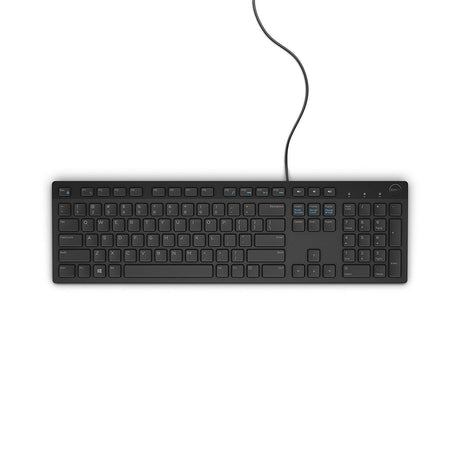 DELL Wired Qwerty Keyboard - Black KB216-BK-US Black Wired Keyboard