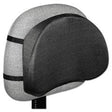 Kantek Deluxe Back Support 15-1/2w x 3d x 11h Black LS400