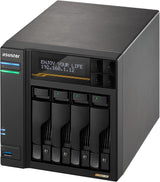 Asustor AS6804T Lockerstor 4 Gen3 4 Bay NAS, Quad-Core 2.3GHz , 2x 10GbE Ports, 16G ECC DDR5,4x M.2 SSD Slots (Diskless)
