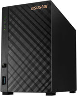 Asustor AS1202T Drivestor 2 Gen 2 ,2 Bay NAS, Quad-Core 1.7GHz CPU, 2.5GbE Port, 1GB DDR4, Three USB 3.0 (Diskless)