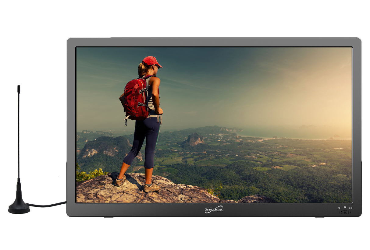 Supersonic SC2816 16 inch Portable LED TV with HDMI & FM Radio