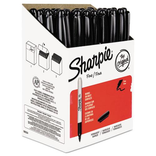 Sharpie Fine Point Permanent Marker Black 36/Pack 1884739
