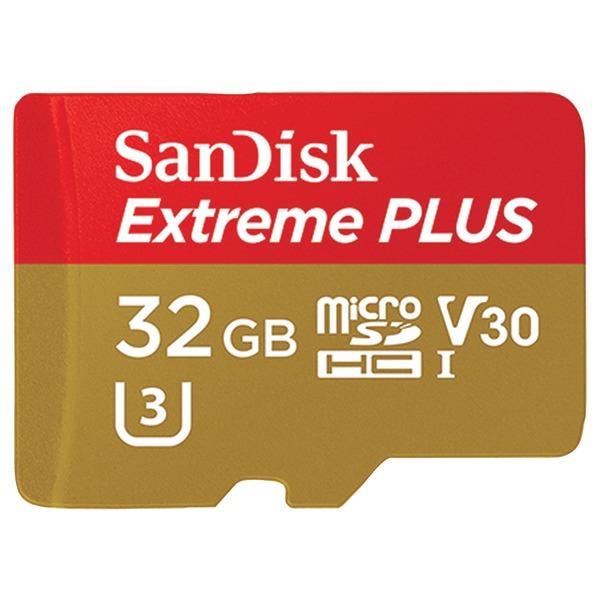 SANDISK 32GB EXTREMPLUS MICROSDHC
