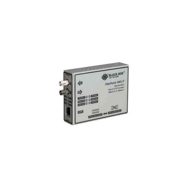 BLACK BOX LMC212A-MM-R3 FLEXPOINT MODULAR MEDIA CONVERTER, 10BAS