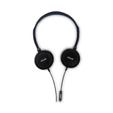 Maxell HP200MIC 199929 Wired Headset with Inline Microphone Black