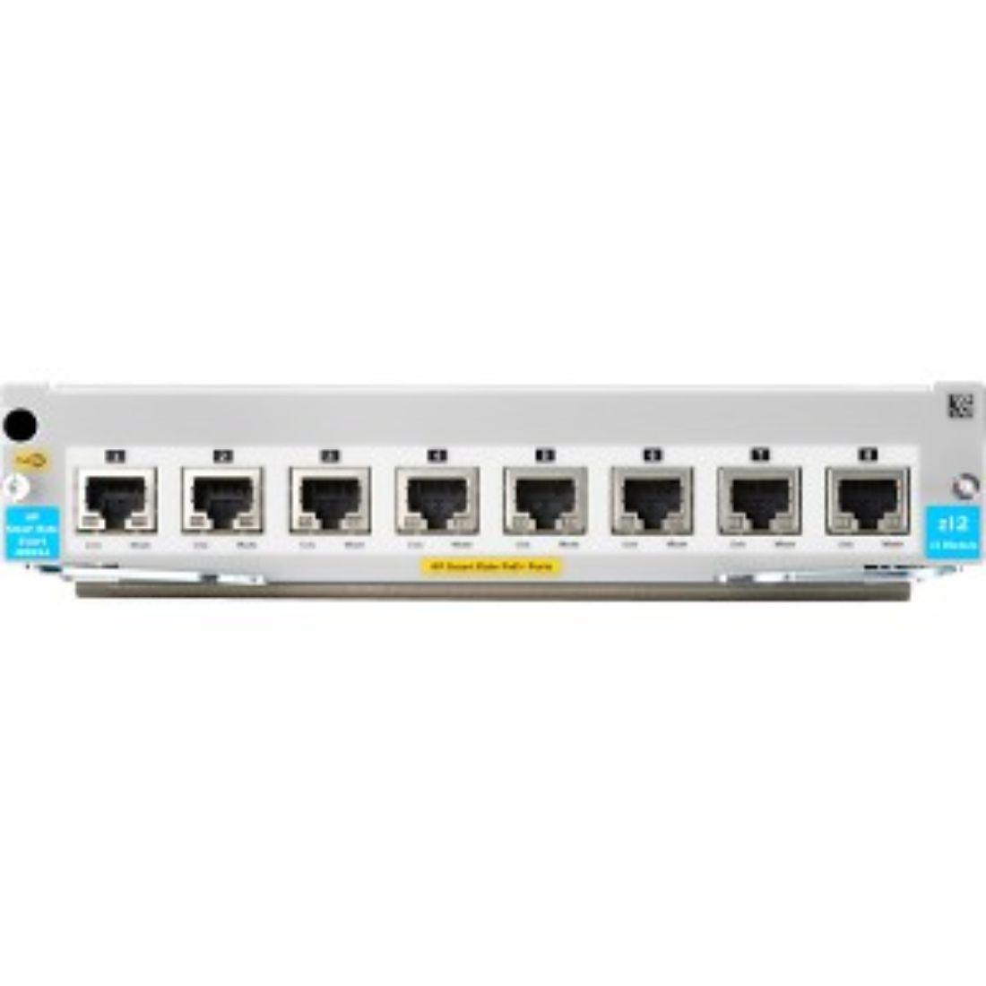 HPE J9995A 5400R 8-port 1/2.5/5/10GBASE-T PoE+ with MACsec v3 zl2 Expansion Module