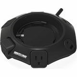 Minuteman MMS-POD4U4 Outlets Surge Suppressor/Protector - Right Angle - 4 x AC Power, 1 x USB Type C, 3 x USB Type A - 1080 J - 120 V AC Input - Telephone, Fax/Modem - 6 ft - Desk Mount