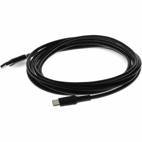 AddOn 2.0m 6.6ft USB-C Male to USB 2.0 A Male Sync and Charge Black Cable USBC2USB2MB