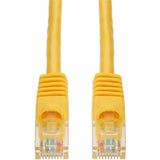 AddOn 2ft Yellow CAT 6A PVC Ethernet Cable Snagless Bubble Boot RJ-45 M/M