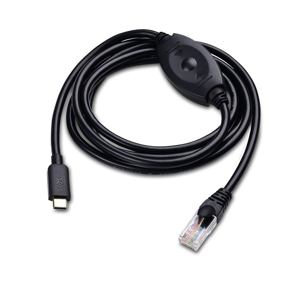 cable matters usb c to rj45 console cable for windows and macbook pro (compatible cisco console cable, rollover cable) with ftd