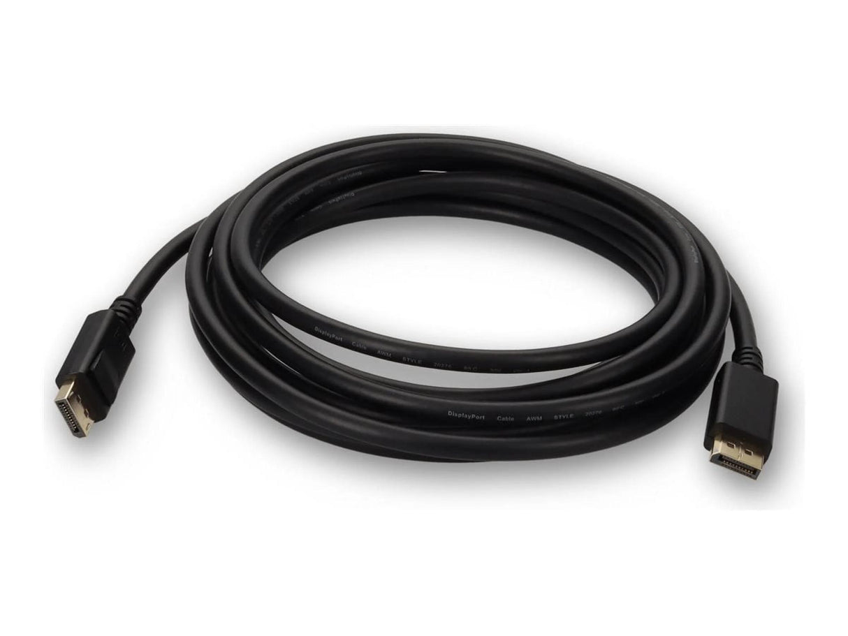 AddOn 15' Male To Male Cable DisplayPort To DisplayPort Cable