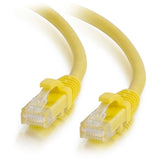 C2G 50755 25 ft. Cat6a Snagless Unshielded (UTP) Ethernet Network Patch Cable - Yellow