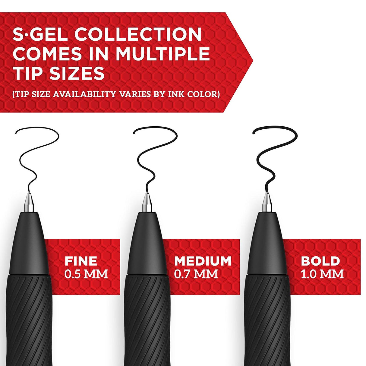 Sharpie S-Gel S-Gel Retractable Gel Pen Fine 0.5 mm 2096146