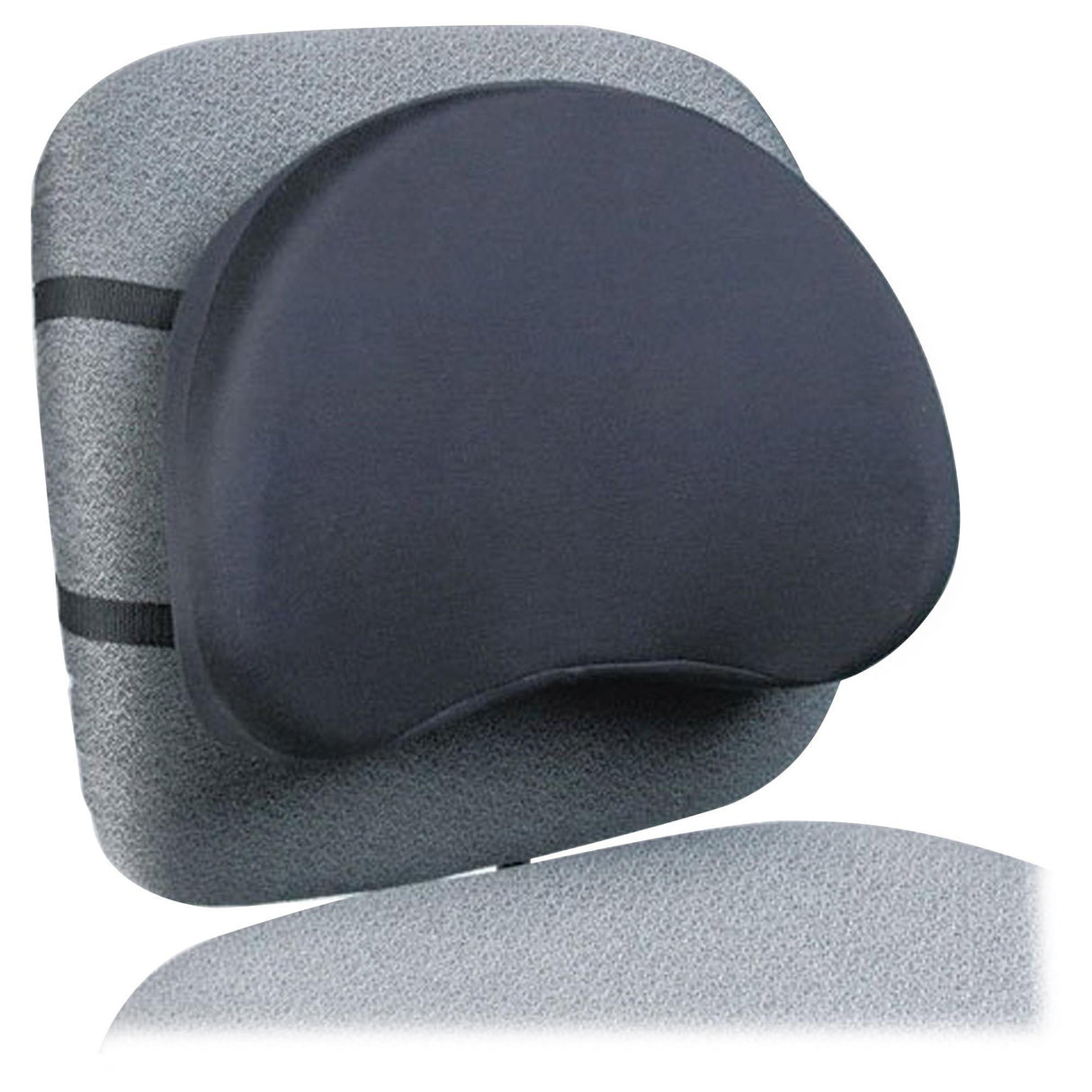 Kantek Deluxe Back Support 15-1/2w x 3d x 11h Black LS400
