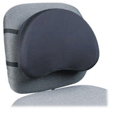 Kantek Deluxe Back Support 15-1/2w x 3d x 11h Black LS400