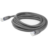 AddOn 6ft RJ-45 Male to RJ-45 Male Gray Cat6 Straight UTP PVC Copper Patch Cable ADD6FCAT6GY