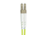 Monoprice Fiber Optic Cable - Green - 5 Meter | OM5, LC/UPC-LC/UPC, Multi Mode Duplex, (50/125 Type) - Entegrade Series