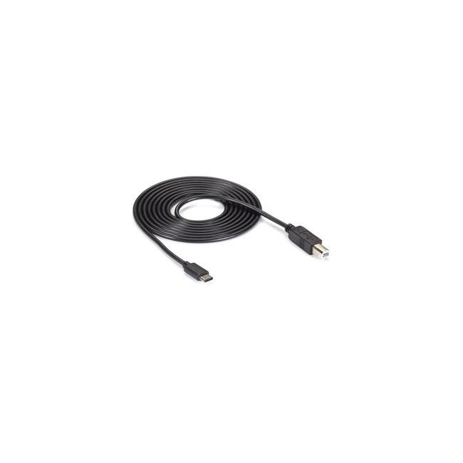 Blackbox 6.5ft USB 3.1 Type C Male USB 2.0 Type B Male Cable