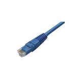 Black Box EVNSL641-0025 CAT6 550MHz Stranded Ethernet Patch Cable - Unshielded, PVC, Snagless Boots, Straight-Pinned, Blue, 25 ft.