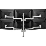 atdec AWMS-6-13717-H-S Six Monitor Arm 29.5 Post Desk Mount