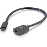 C2G 28657 1FT USB-C TO C 3.1 (GEN 2) MALE TO FEMALE EXTENSION CABLE (10GBPS)