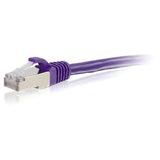 C2G 14FT CAT6 SNAGLESS SHIELDED (STP) NETWORK PATCH CABLE - PURPLE
