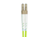 Monoprice Fiber Optic Cable - Green - 1 Meter | OM5, LC/UPC-LC/UPC, Multi Mode Duplex, (50/125 Type) - Entegrade Series