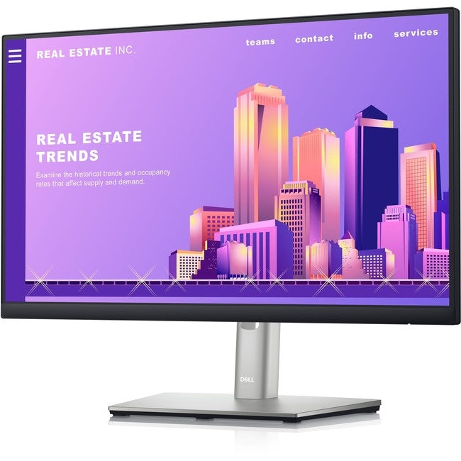 Dell 22 Monitor - P2222H - Full HD 1080p, IPS Technology