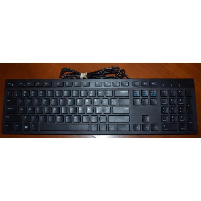 DELL Wired Qwerty Keyboard - Black KB216-BK-US Black Wired Keyboard