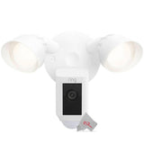 Ring Floodlight Cam Wired Plus with Motion-Activated 1080p HD Video - White  B08F6GPQQ7