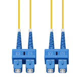AddOn - 3m SC to SC Yellow OS2 Duplex OFNR (Riser-Rated) SMF Fiber Patch Cable