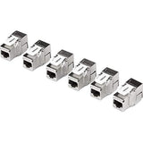 TRENDnet TC-K06C6A Shielded Cat6A Keystone Jack - 6-Pack