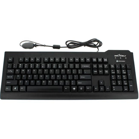 Seal Shield Silver Seal Glow Waterproof True Type Keyboard - Backlit