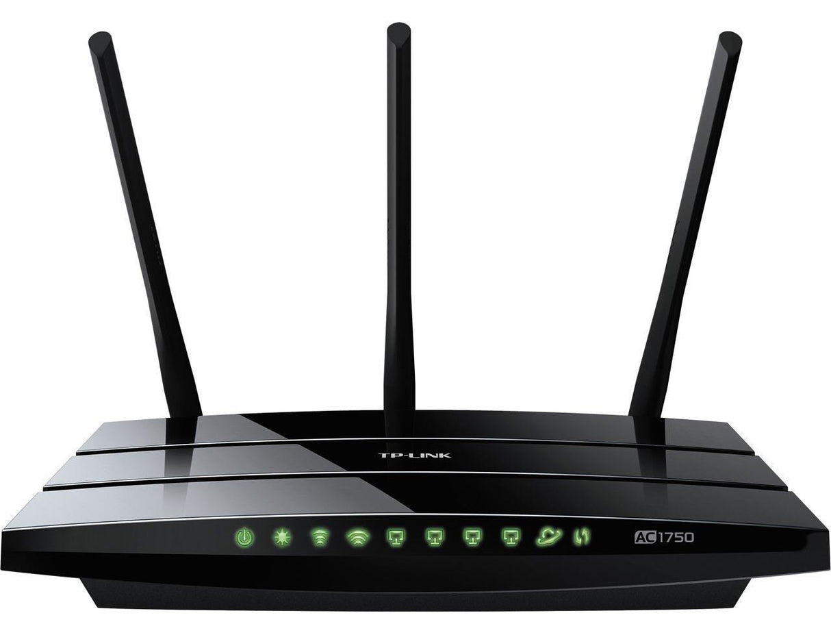 TP-LINK Archer C7 AC1750 Wireless Dual Band Gigabit Router - Wireless router - 4-port switch